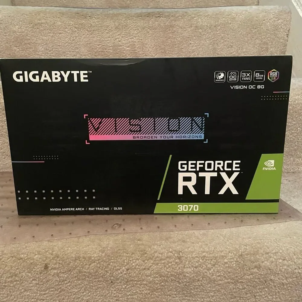 Gigabyte GeForce RTX 3070 Vision OC 8G (REV2.0) Graphics Card BRAND NEW